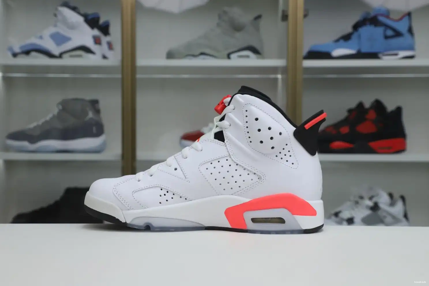 Jordan Retroinfrared Air White Kimikick 6 0527
